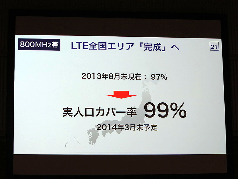 実人口カバー率で見ると今年度末に99％へ