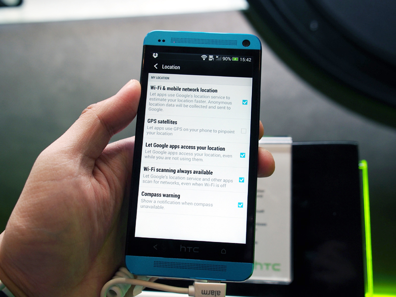 Wi-Fiオフ時でもWi-Fiを利用した位置情報を取得できる機能