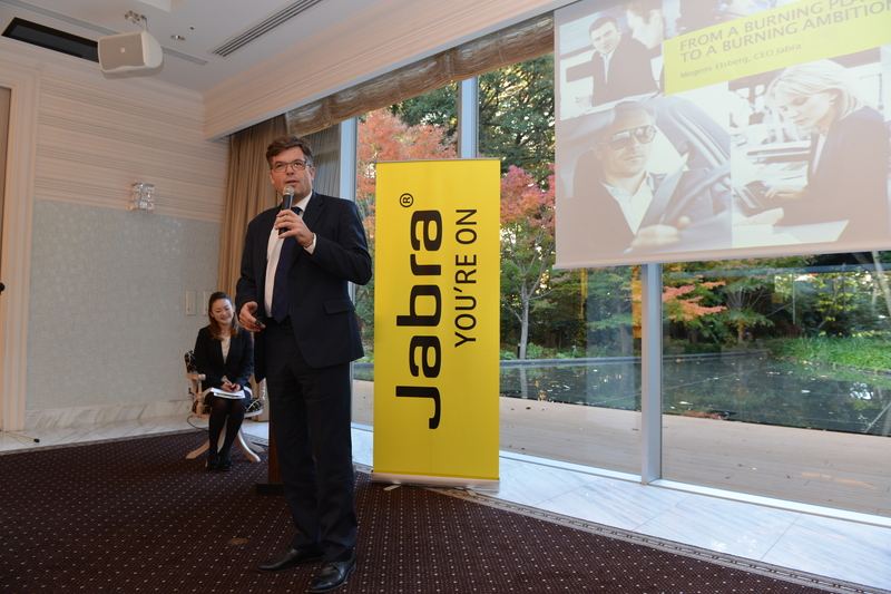 Jabra CEOのMogens Elsberg（モアン・エルツバーグ）氏