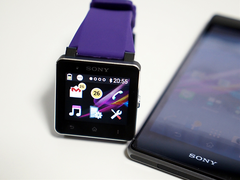 Xperia Z1とセットで使うため、「SmartWatch 2」を購入した