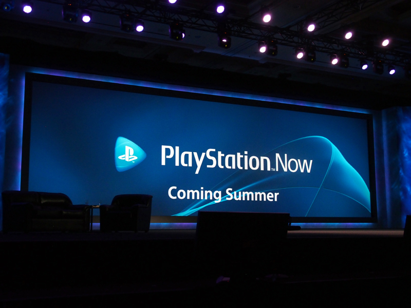 アンドリュー・ハウス氏は「PlayStation Now」を発表した