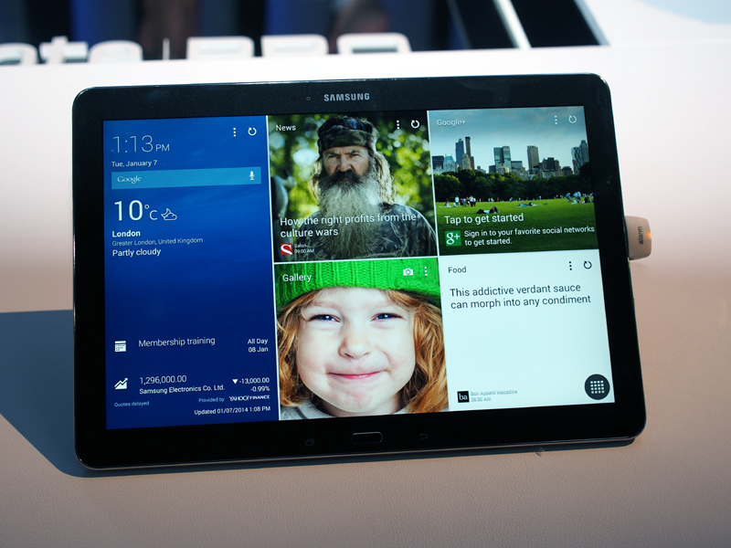 12.2インチの「GALAXY Tab PRO」