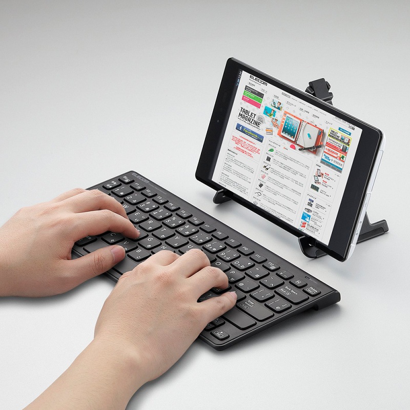 Bluetoothキーボード「TK-FBP070BK」