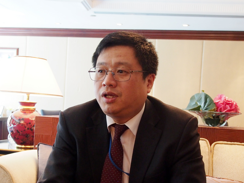 ZTE全体の方向性を語るZHANG Linfeng氏