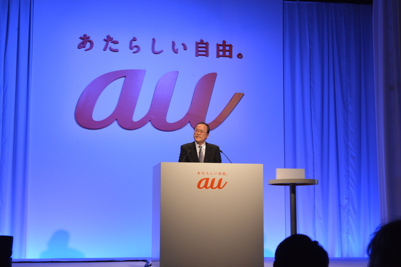 KDDI代表取締役社長の田中孝司氏