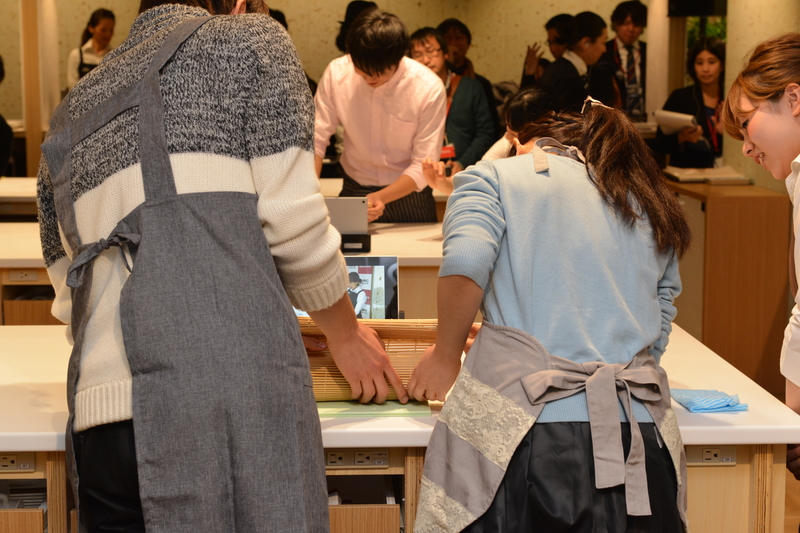 太巻き寿司に挑戦