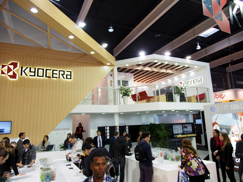 京セラのブース