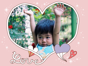 「LINE camera」「フレームショップ」のフレーム