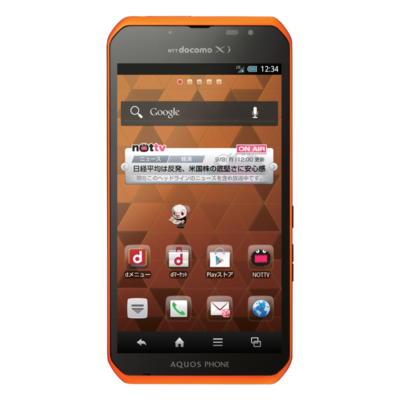 「AQUOS PHONE sv SH-10D」