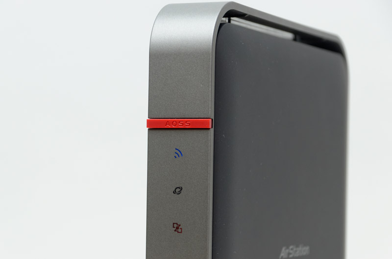 特別なアプリなしでスマホから簡単に接続設定できるAOSS2機能も特徴