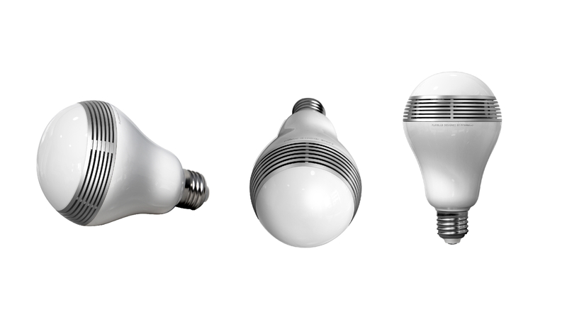 Bluetoothスピーカー内蔵のLED電球発売、アプリで音と光を操作