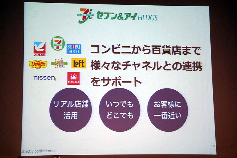 流通チャネルとの関係をサポート、とセブン＆アイ