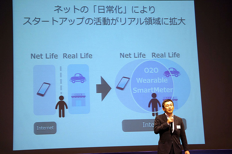 リアルとの関わりが強まってきたと説明