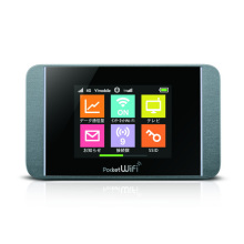 テレビチューナー、タッチパネル搭載の「Pocket WiFi 303HW