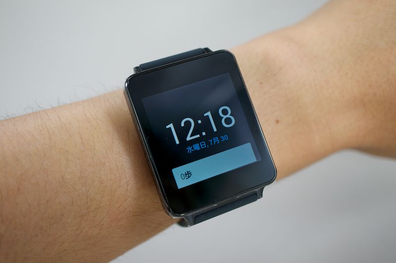 Android Wear採用のLG G Watch