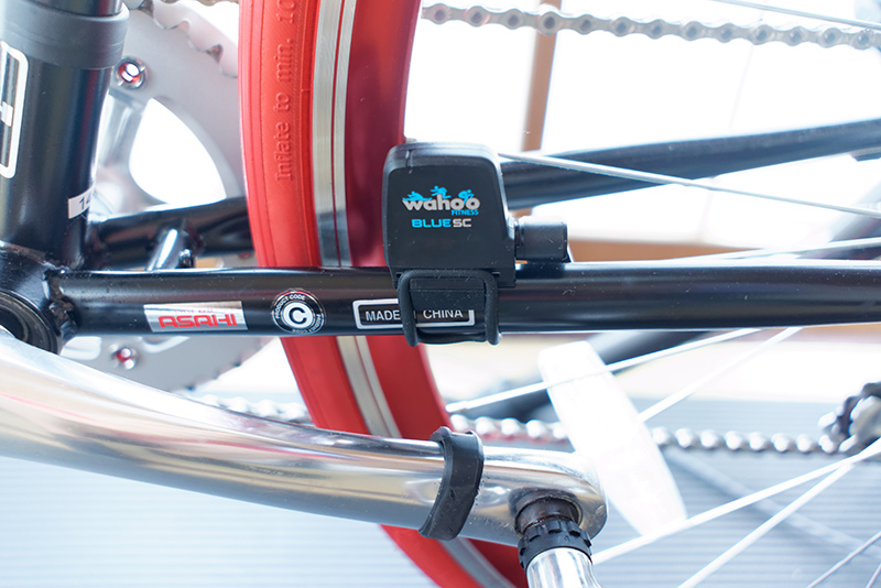 「Wahoo Blue SC」をスピード＆ケイデンスセンサーとして導入