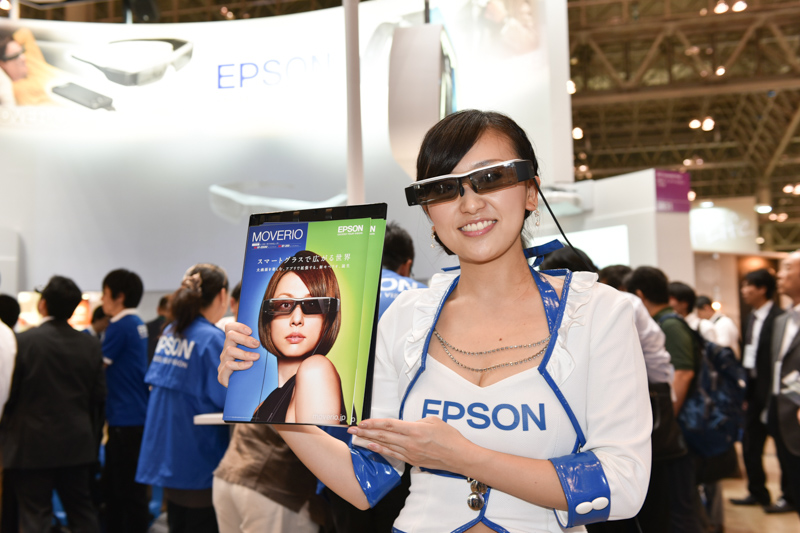 エプソンのブース