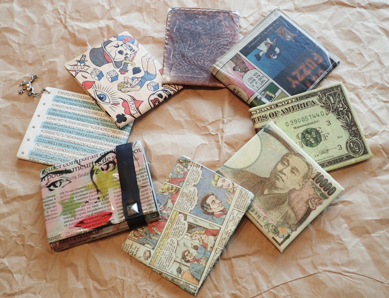 タイベック財布の仲間のコレクションはついつい癖になる