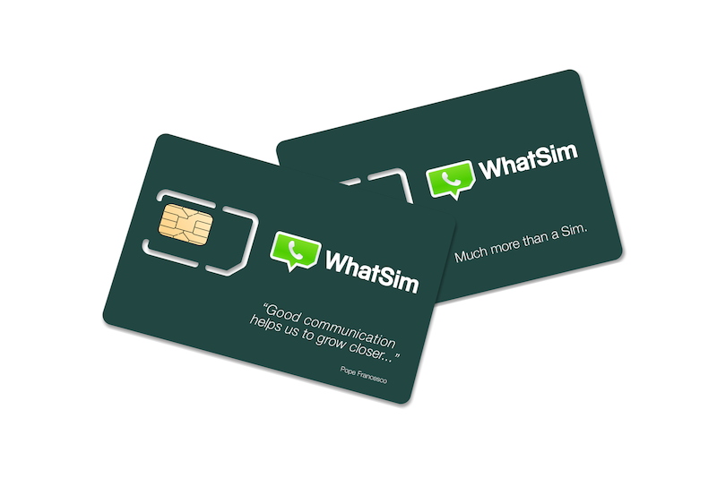 「WhatsApp」専用SIMカード「WhatSim」
