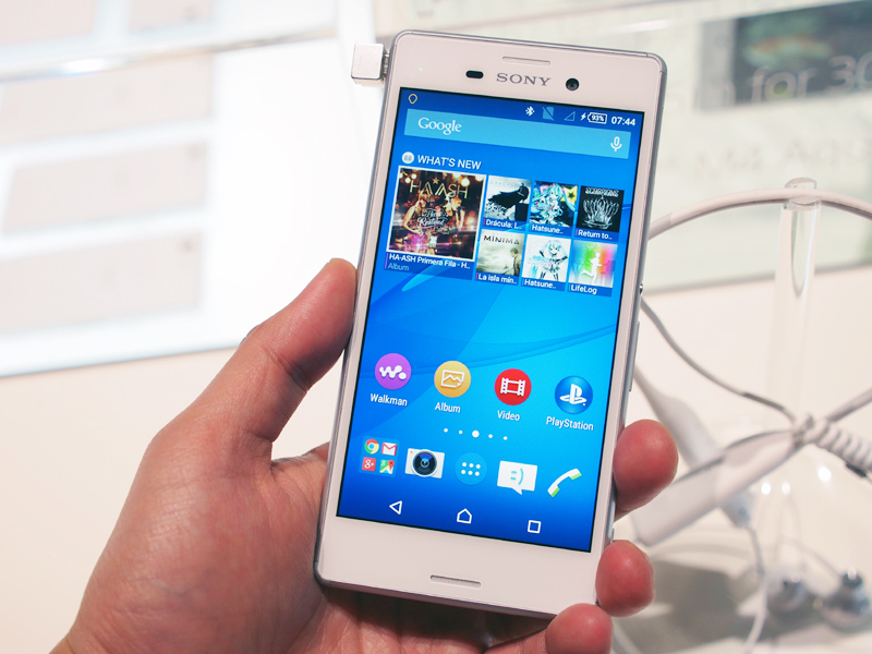 同イベントに合わせ、「Xperia Z4 Tablet」と「Xperia M4 Aqua」が発表された