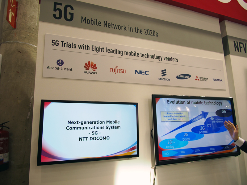 5Gに向けて、各ベンダーと協力体制を作っている