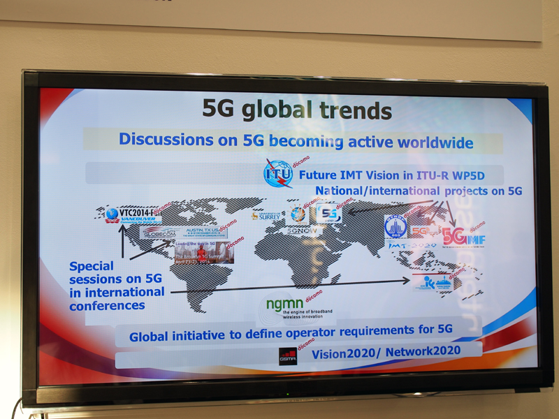 国際的にも、5Gの議論が活発化している