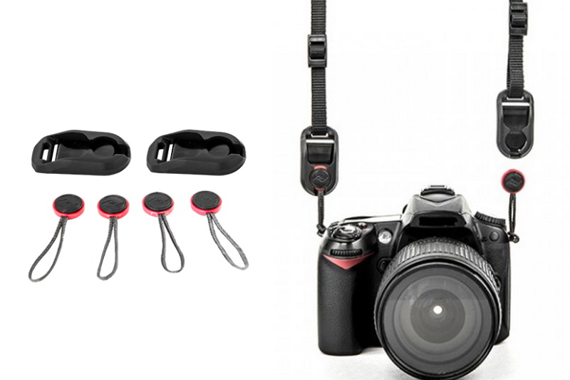 Peak Designの「ANCHOR LINKS」。市販のカメラ用ストラップをPeak Designのアンカー対応にするためのアダプタです。銀一オンラインショップ価格は2916円。