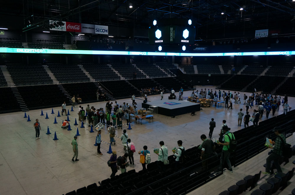 開場直後の様子