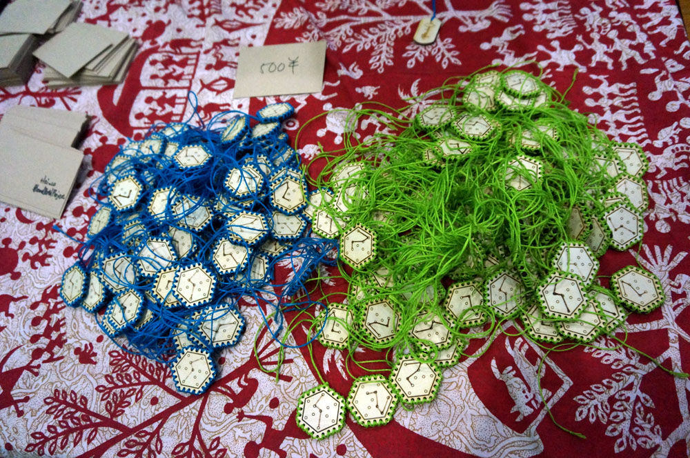 一筆書きのグリフハックをテーマにしたアイテム