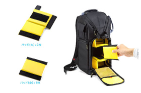 両サイドアクセス対応カメラ用バックパック - ケータイ Watch Watch