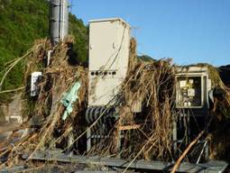被害を受けたときの基地局