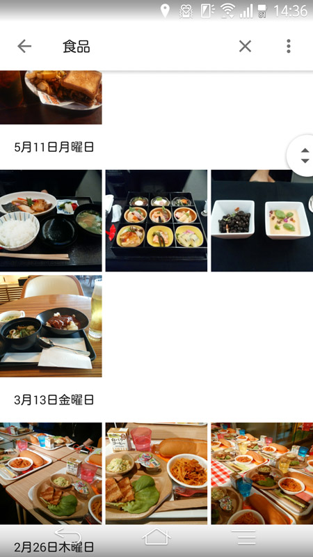 “食品”や“昆虫”のほか、“サーキット”というキーワードでもきちんと検索できる