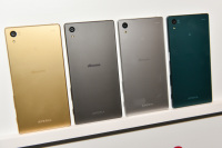 フロストガラス採用、ハイパフォーマンスモデル「Xperia Z5 SO-01H
