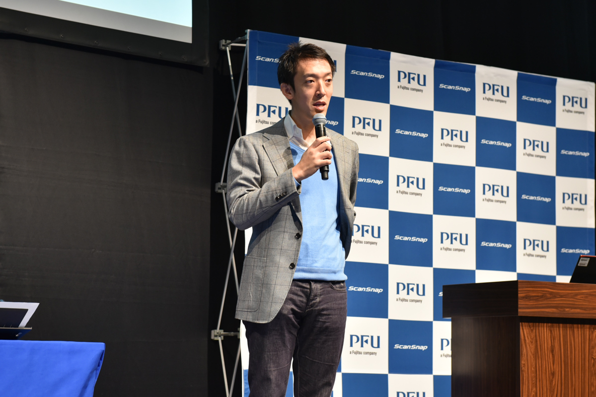 Sansan代表取締役社長の寺田親弘氏