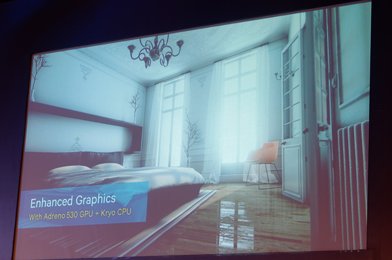 3D CGのリアルタイムレンダリングでは鏡面処理も軽々とこなす。布の質感などもリアルに再現