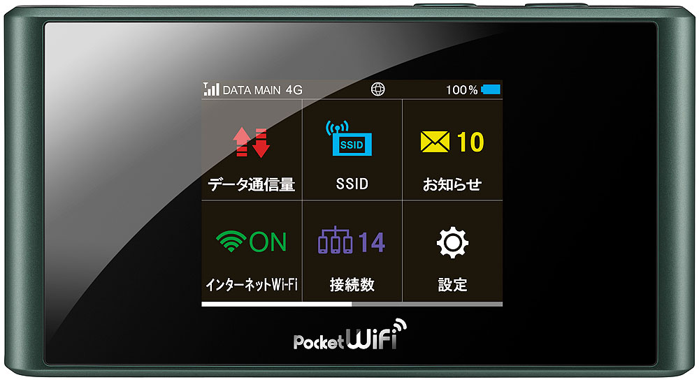 「Pocket WiFi 303ZT」