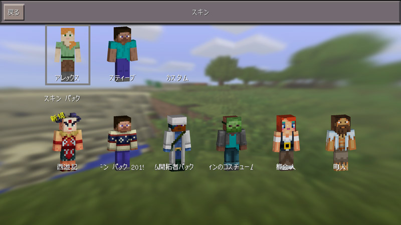 主人公キャラの見た目をカスタマイズできる