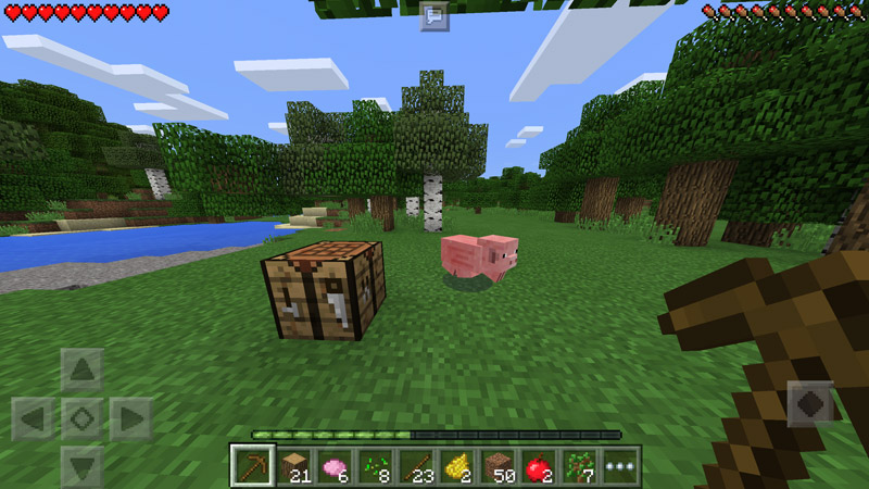 作業台を設置することで本格的なアイテム生成が可能になる