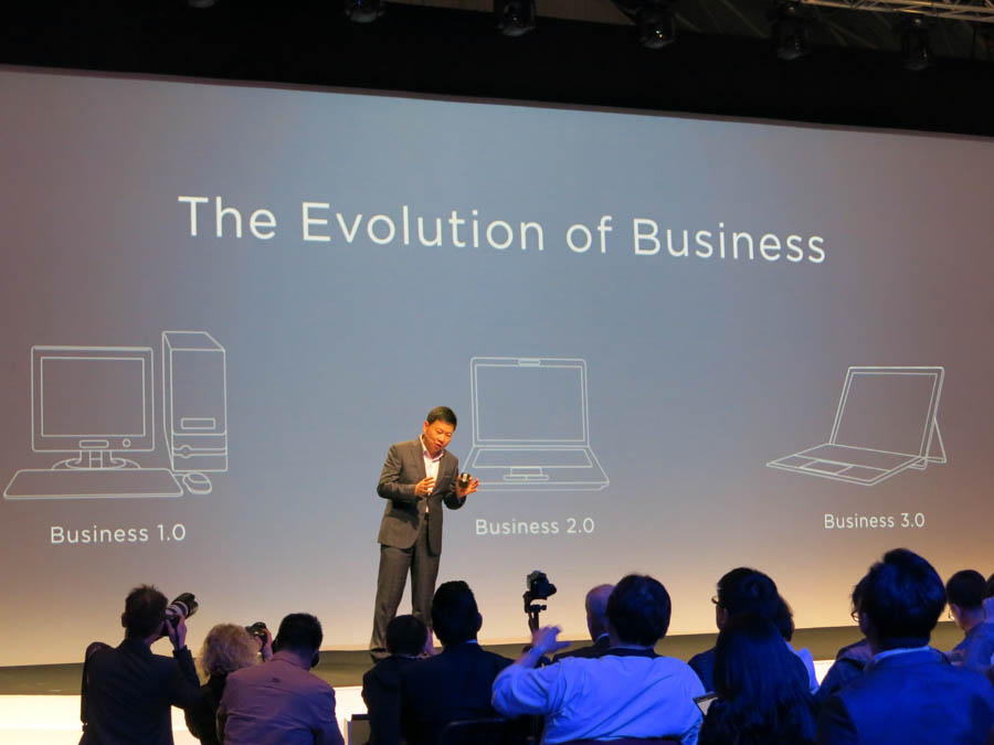 2in1はデスクトップ、ラップトップに続く「Business 3.0」だと定義