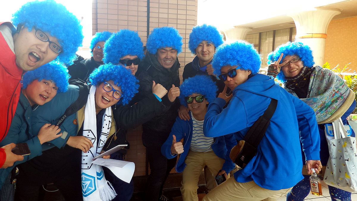 チームで参加する場合、コスチュームなどを統一するというのも楽しみ方のひとつ