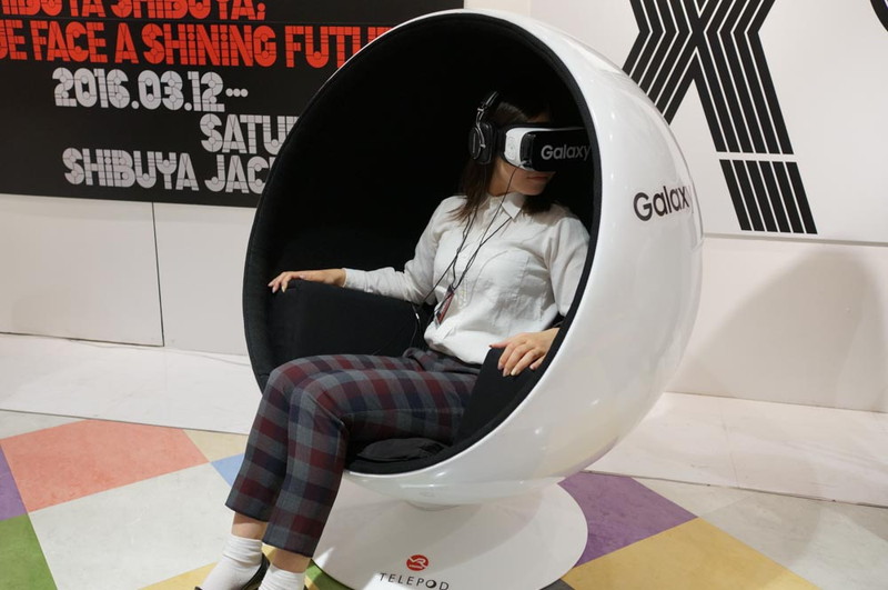 Gear VRとTELEPODで360度ライブを体験