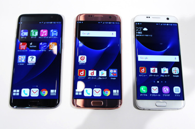 両面エッジデザインで防水 防塵にも対応 Galaxy S7 Edge Sc 02h ケータイ Watch