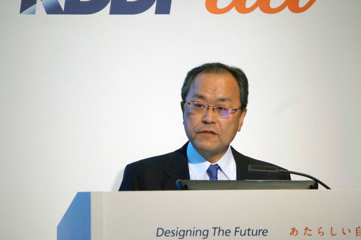KDDIの田中社長