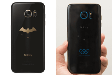 SAMSUNG - ichiro！【新品未使用】au GALAXY S7 edge　ブラック au、100台限定「Galaxy S7 edge バットマンモデル」を7月4日12時