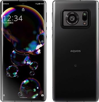AQUOS R6 ホワイト　ソフトバンク·ワイモバイルで使用　ライカレンズ　美品 シャープ、ライカ監修の1型センサー×“ズミクロン”レンズ搭載