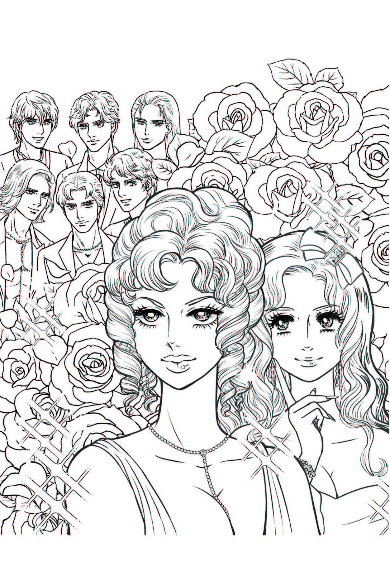 ファンから要望の多かった塗り絵用ポストカードも入っている