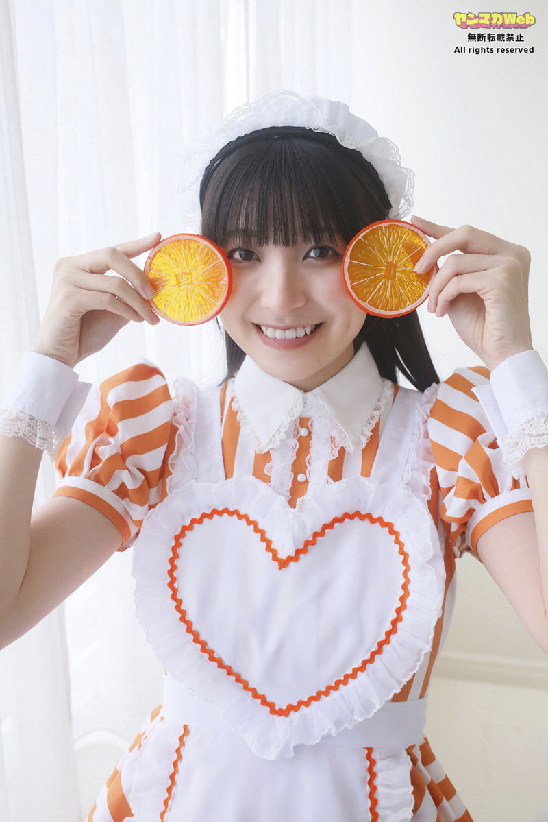 「ミスマガのアソビバ！ もしミスマガがメイドだったら!? 2024」より花城奈央さん