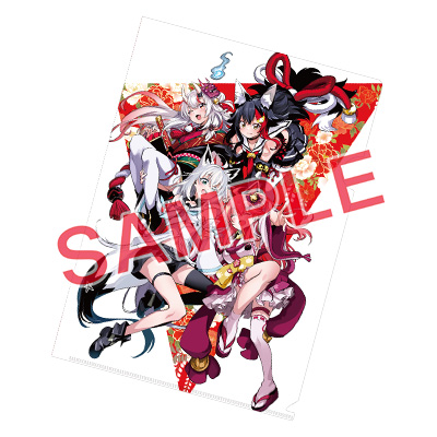 アニメイト各店　クリアファイルI