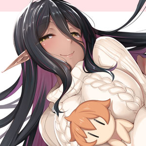 <a href="https://gammaplus.takeshobo.co.jp/_files/aigaomoi_darkelf/01/" class="n" target="_blank">第1話「異世界で出会った女の子」のページ</a>