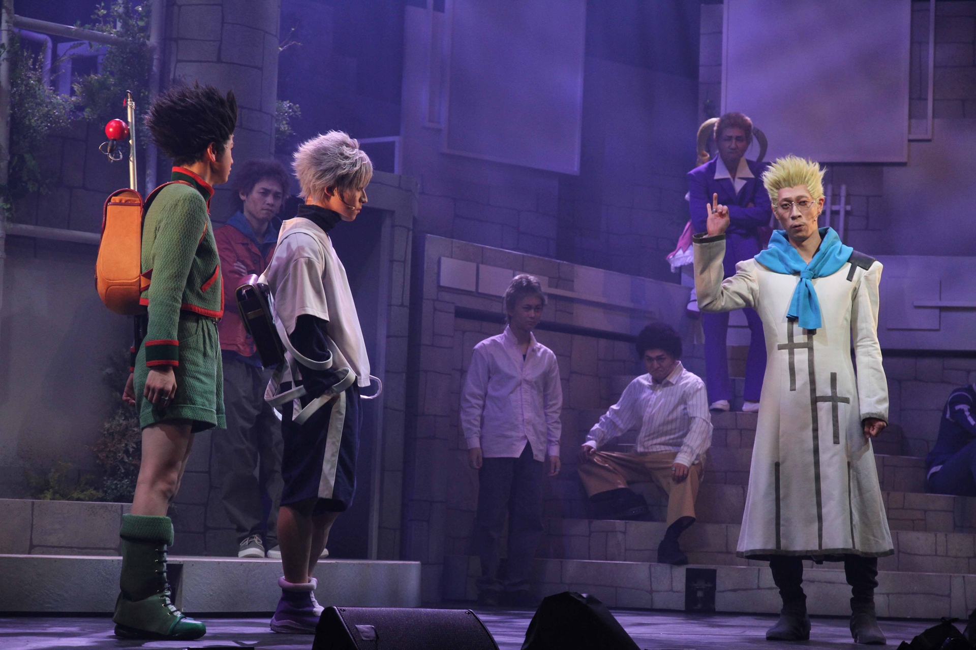 ゲンスルーのチームに勧誘されるゴンとキルア